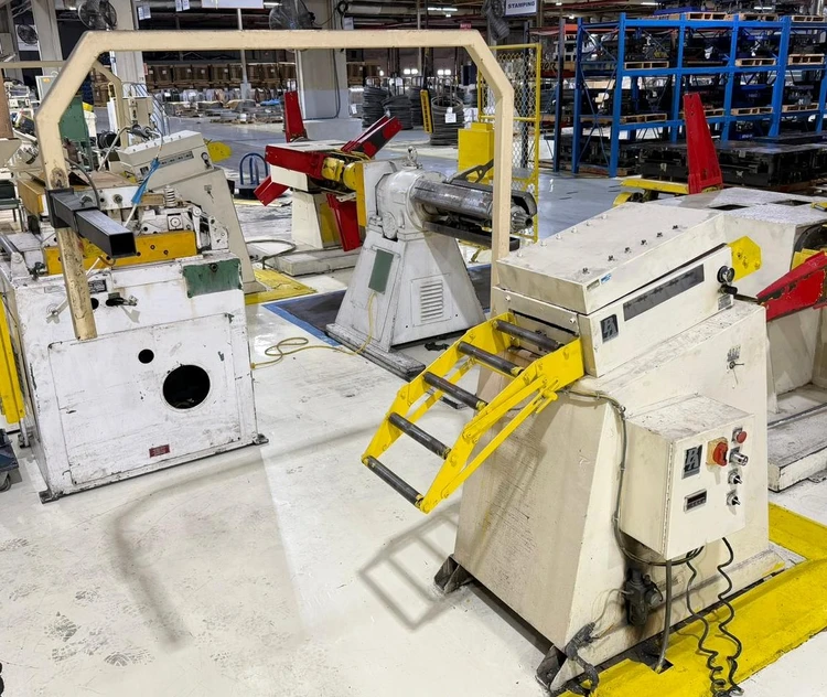 Used PA INDUSTRIES SS1211/S Coil Reels and Straighteners Michigan US | Alma Machinery #1424511