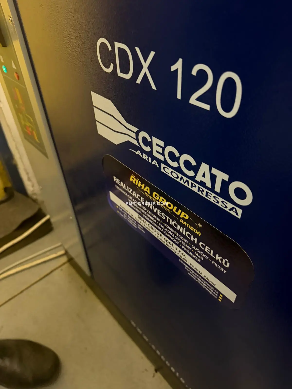 Used 2023 CECCATO CDX 120 E SUSICKA Refrigerated Air Compressor Dryers SK | F.M.T. Group s.r.o. #1253149