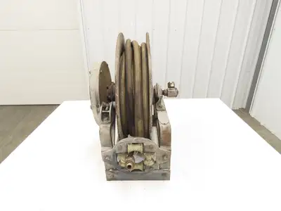 Hannay Reels 716-19-20 C Retractable Industrial Water/Air Hose Reel 1/2" X 48'