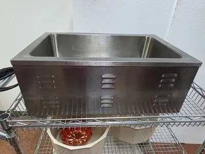 Used Nemco Used Nemco 6055A Stainless Countertop Food Warmer - 120V, 1200W - FG9 Hot Food Warming, Holding, & Transport Cabinets Illinois US | Falcon Restaurant Supply #1373568