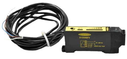Banner D12SN6FV 33710 D12 Series Glass Fiber Optic Sensor [New]