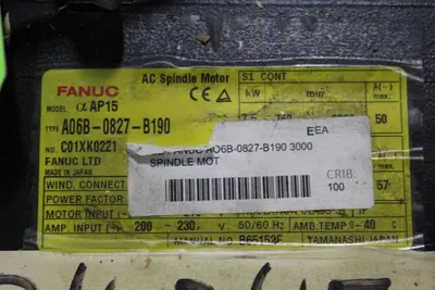 FANUC AP15 SPINDLE MOTOR | Levy Recovery Group (4)