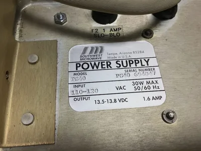 USED SOUTHWEST MICROWAVE 📦 MODEL: PS40 – DISCONTINUED BY THE MANUFACTURER; ENSURE COMPATIBILITY WITH YOUR EXISTING SYSTEMS.