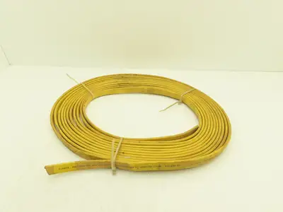 Festoon Cable Outdoor E-24573 Multi-Conductor Flat Cable 4 Wire 10AWG 600V 44'