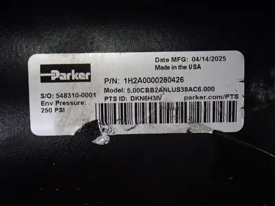 USED 2025 PARKER 5.00CBB2ANLUS38AC6.000