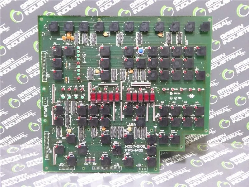 Mitsubishi N057-2105 FP5-MD2 Mazak Keyboard Board Used