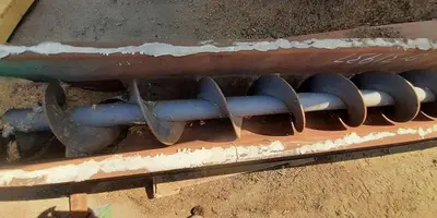 Conveyor, Screw, 10" x 16.5', C/st, U-Trough #S744831