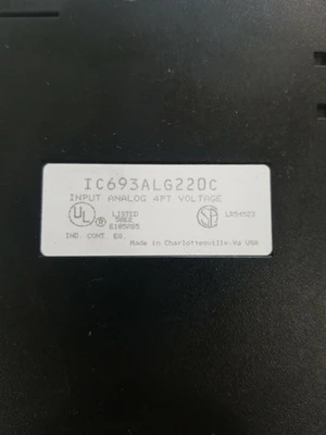 USED GE Fanuc IC693ALG220C