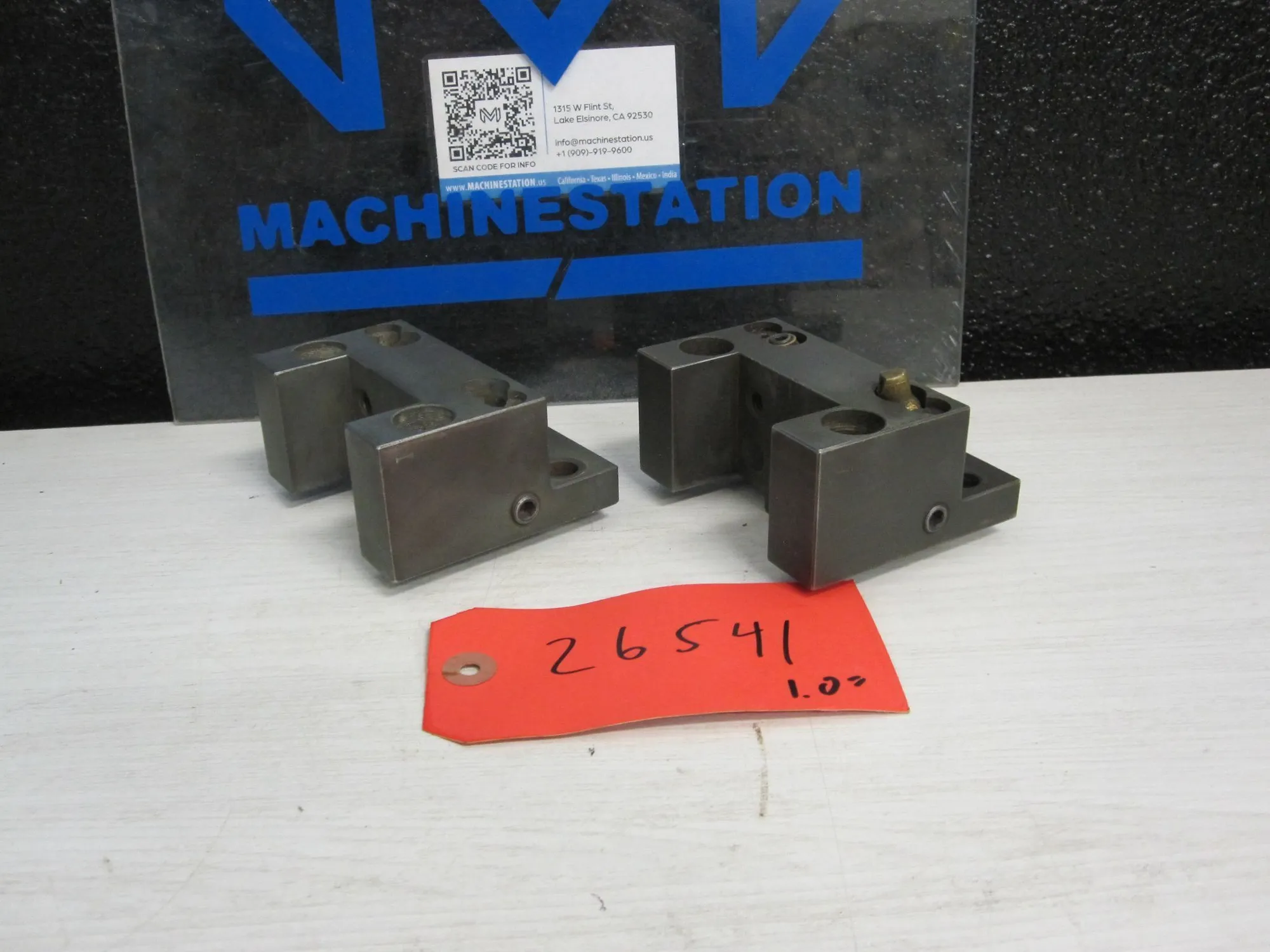 2x DOOSAN 45 x 72mm 200K OD STATIC TURNING TOOL PARTING STICK HOLDER 1.0"