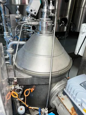 SPX Seital SE 201 HBIX-Q3P2 hermetic juice clarifier skid, 304SS.