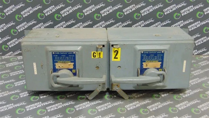 Square D QMB-3603-T Panelboard Branch Switch 30 Amps 600VAC Series 3 Used