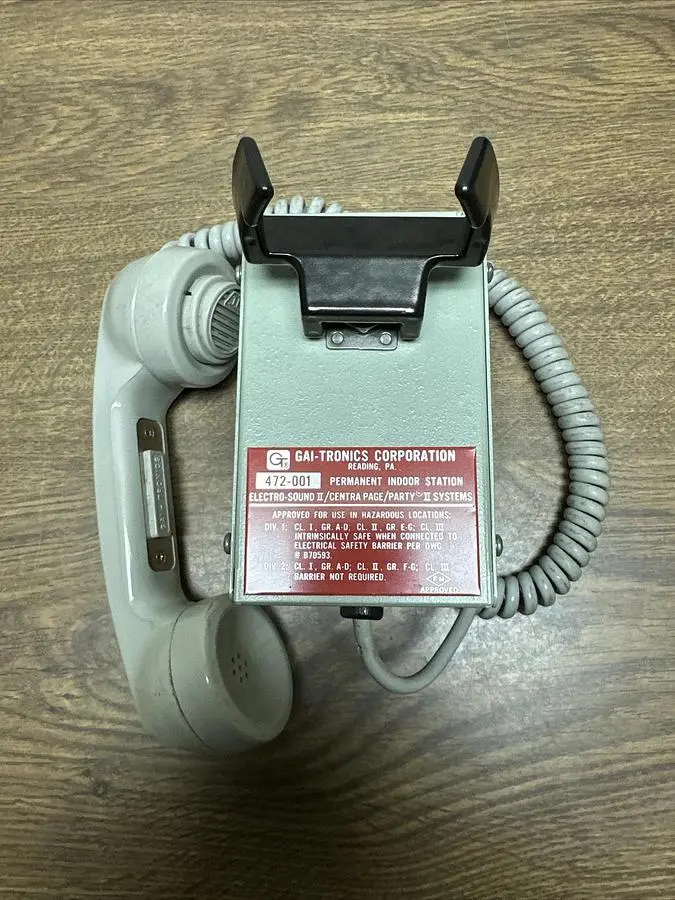 New | in-Stock GAI-TRONICS 472-001 Miscellaneous Equipment (Electrical & Power) Ohio US | Surplus Asset Holdings #1225732