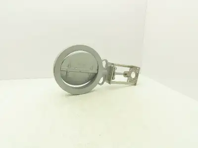 DN200 PN16 Wafer Butterfly Valve Cast Iron 8" W/Mount