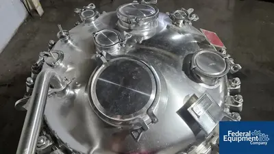 USED Pfaudler 600 Liter Pfaudler Glass Lined Receiver Tank, 50#