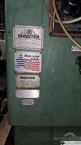 Used MINSTER MEF-526 Servo Feeders Michigan US | S & G Press and Machinery Sales #1147995