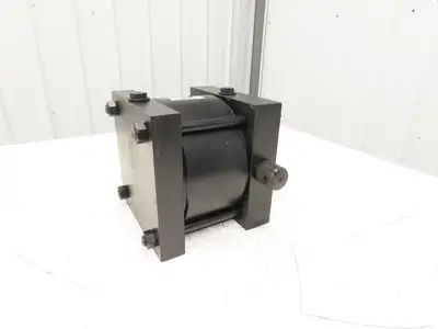 Parker 08.00 D2ALU14A 3.000 Pneumatic Air Cylinder 8" Bore 3" Stroke 250PSI