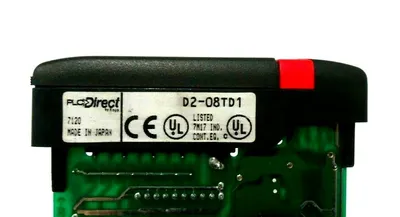 USED PLC DIRECT D2-08TD1 OUTPUT MODULE D208TD1