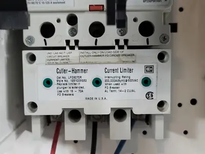 30/15A, 3 Pole, 600V Circuit Breaker HFD Bucket for Freedom 2100 MCC Frame
