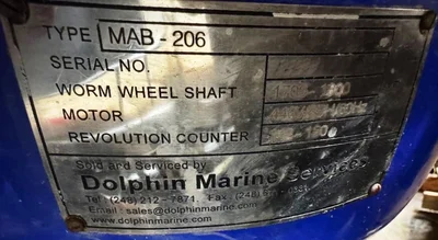 Alfa-Laval MAB 206S-24 oil purifier skid, SS.