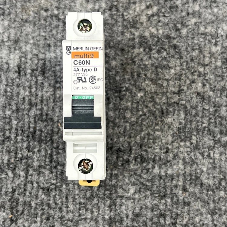 Used Merlin Gerin ["24503 C60N 4A", "C60N 4A"] Circuit Breakers California US | Davliegogo LLC #1706878