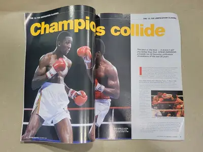 USED BOXING MONTHLY OCTOBER 2005