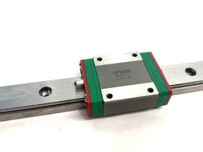 Used HIWIN LINEAR GUIDEWAY BLOCK AND RAIL, 1-BLOCK, 235MM RAIL Misc Industrial Equipment | Maverick Industrial Sales #1098774