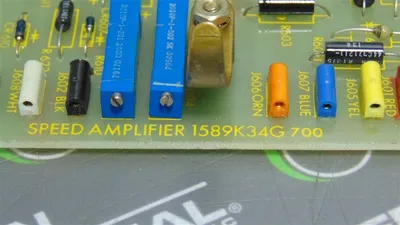 General Electric 1589K34G700 Speed Amplifier Board 44A307714 Used