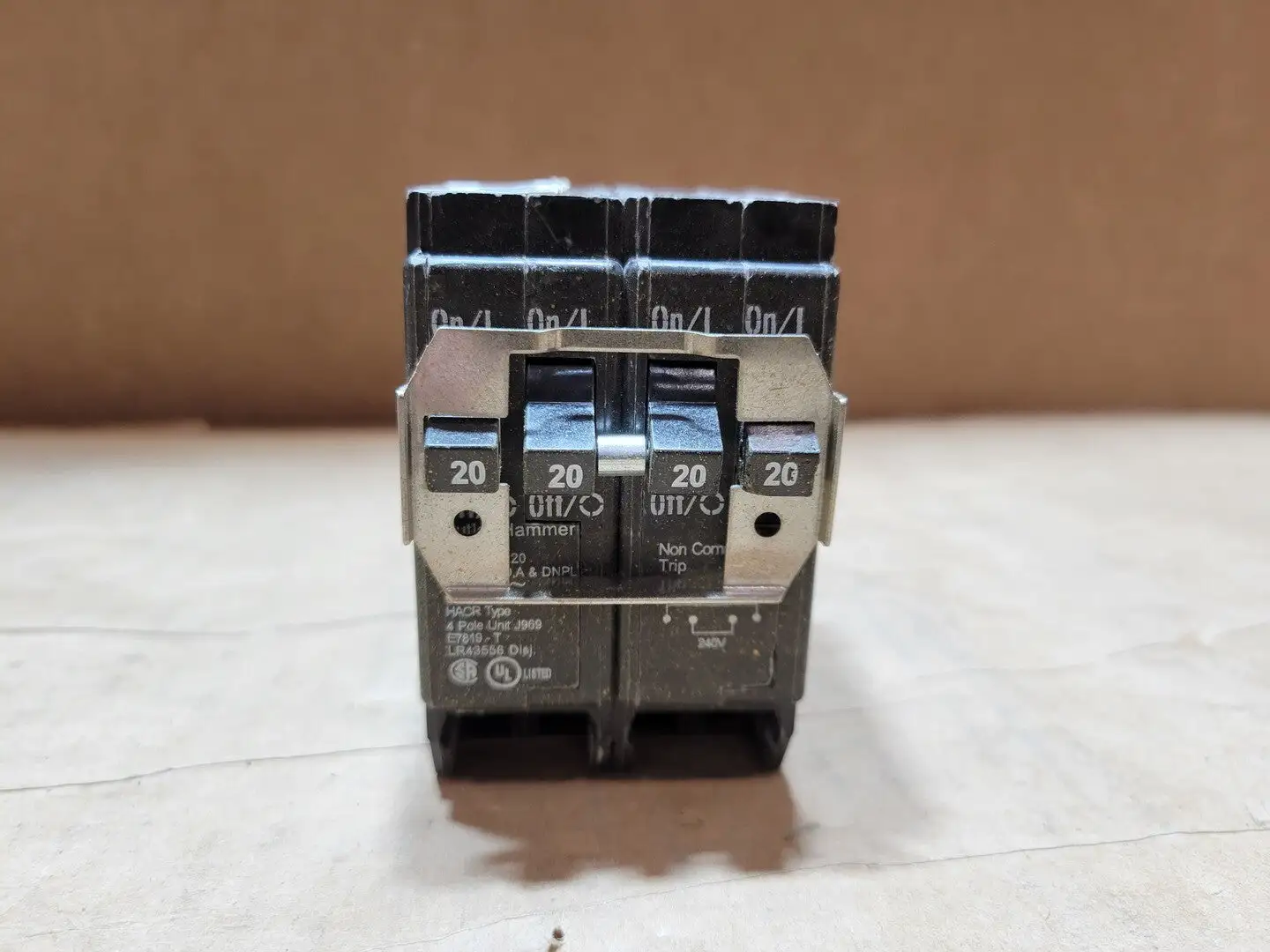 USED CUTLER-HAMMER BR420