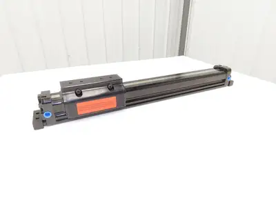 TOL-O-MATIC Rodless Pneumatic Band Cylinder 2" Bore 18.25" Stroke 100 PSI