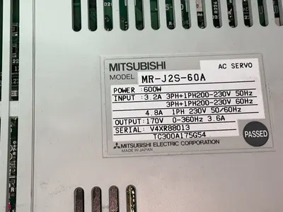 Used MITSUBISHI ELECTRIC MRJ2S60A Air Tools, DC Electrical Tools & Accessories Ohio US | HGR 24 #1404377