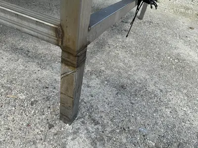 USED MAGNUSON ENGINEERING SHUFFLO FEEDER AND SLICER 54" WIDE