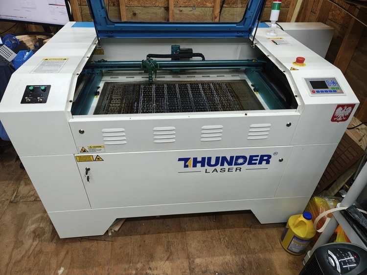Used 2023 THUNDER LASER NOVA 35 Engravers South Carolina US | Revelation Machinery #1082892