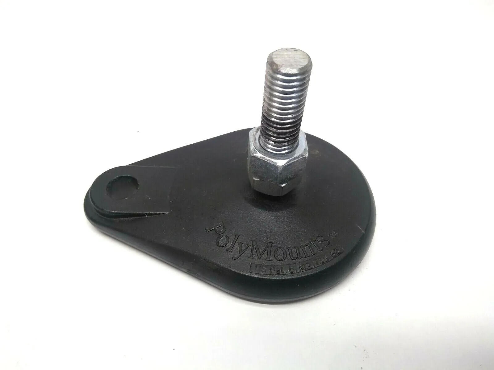 USED S&W MANUFACTURING POLYMOUNT TEARDROP LEVELING MOUNT MACHINE FOOT