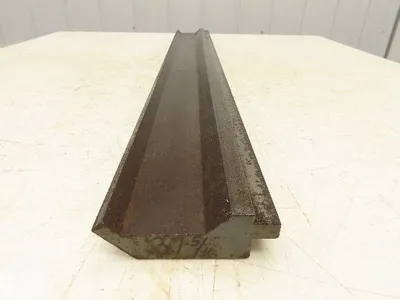 Press Brake Gooseneck Punch Die 37-3/8" Long 90° V 3/8" Finger 3-3/4" H