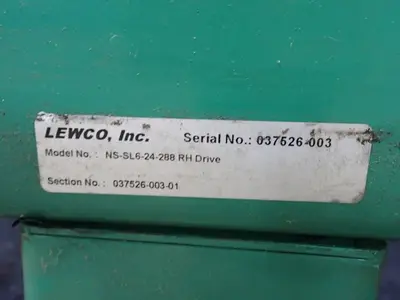 Used 2009 LEWCO ELS00031.00E09 Belt Conveyors Ohio US | HGR 24 #942551