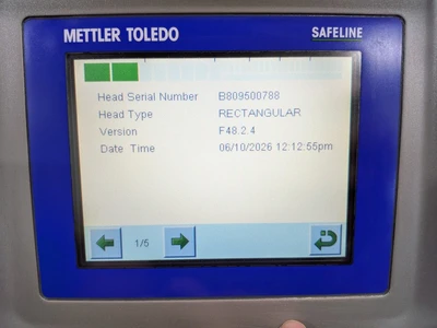 USED 2017 METTLER-TOLEDO SAFELINE