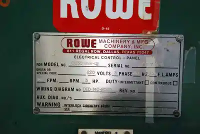 USED ROWE 10030 – DSV – DE