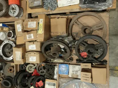 4 PALLETS OF ASSORTED POWER TRANSMISSION