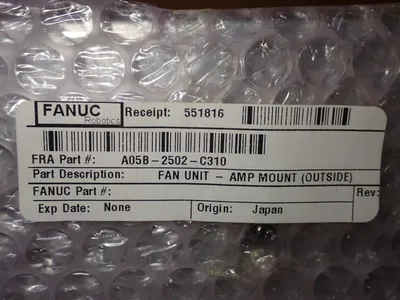 New | in-Stock FANUC A05B2502C310 Fans Ohio US | HGR 24 #752041
