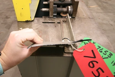 Birmingham L-20 Rollform, Pittsburgh Lock, Single phase