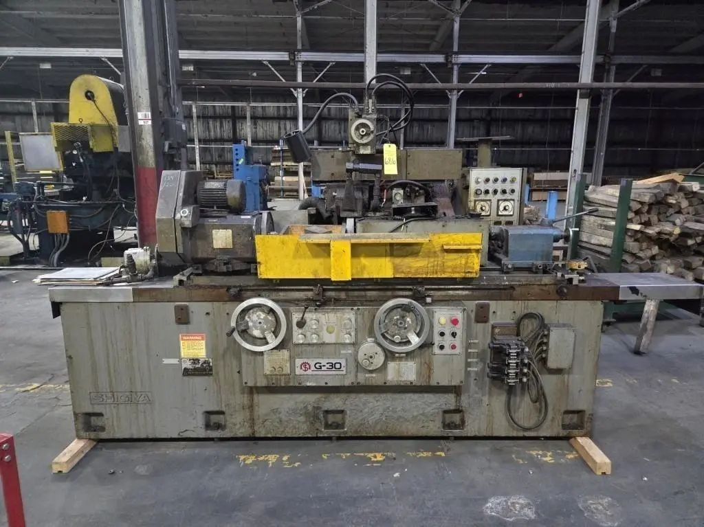 12" X 40" SHIGIYA OKAMOTO MODEL #GUA-30-100 OD HYDRAULIC CYLINDRICAL GRINDER: YOBRO #25235