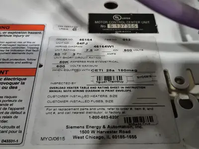 USED SIEMENS TIASTAR