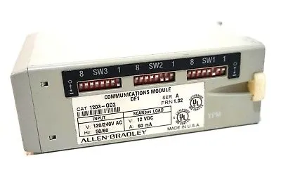 USED ALLEN BRADLEY 1203-GD2 COMMUNICATION MODULE SER.A 1203GD2