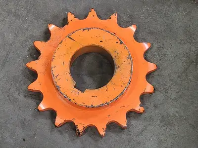 Roller Chain Sprocket H100B17207, Size 100, 17 Teeth