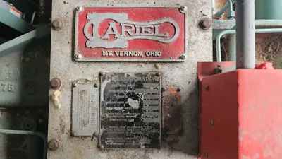 Enclosed Ariel JGP/2 Gas Compressor Package 150PSI 125HP Electric Motor