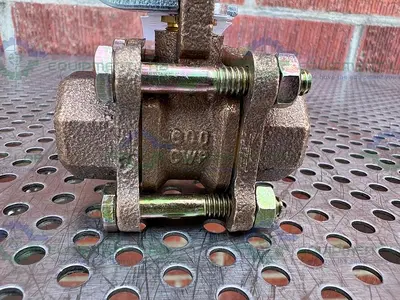 NEW NIBCO T-595-Y-66-X BRONZE BALL VALVE 1/2" THREADED