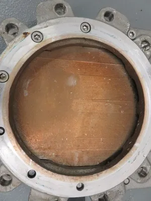 Rovalve / Tyco 10"-150 knife gate valve with pneumatic actuator