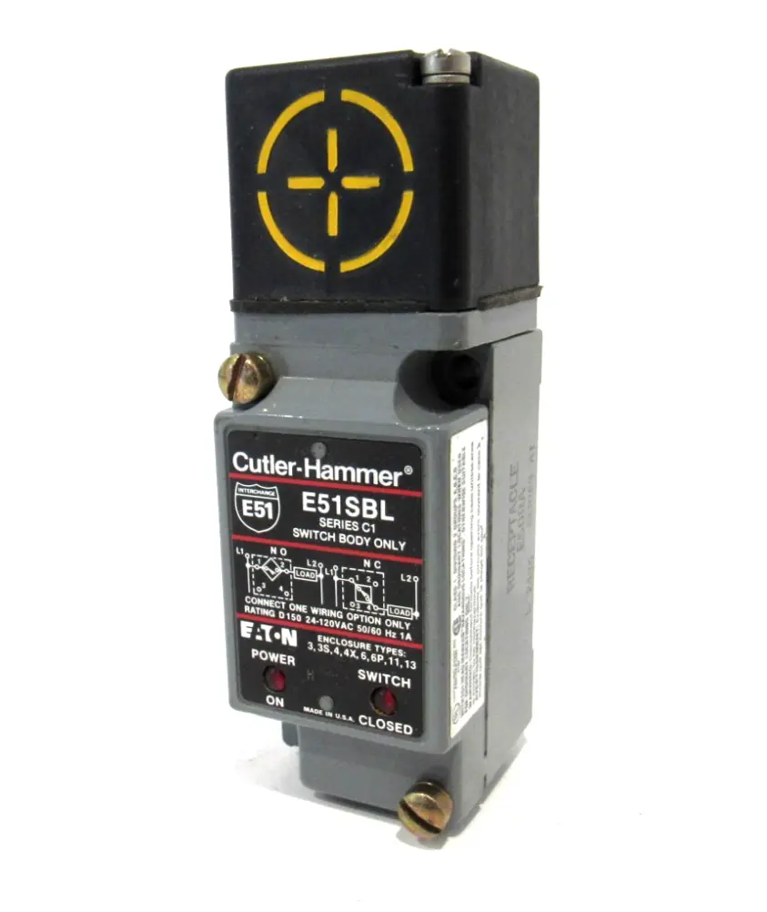 NEW CUTLER HAMMER E51SBL LIMIT SWITCH W/ E50RA, E51DS5