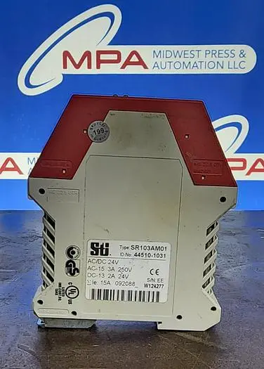 Used STI SR103AM01 Relays & Switches | Midwest Press and Automation #577707
