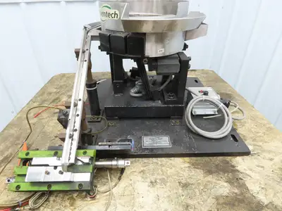 Orientech Vibratory Bowl Feeder 12" Base Small Parts Sorter 12mm Gromet